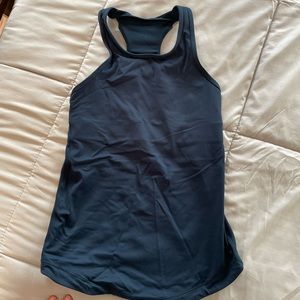 Navy Lululemon workout tank